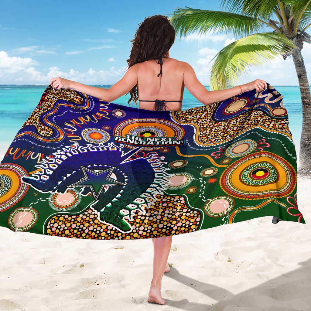 Indigenous Naidoc Week 2025 Sarong Aboriginal and Torres Strait Islands Dhari Mask