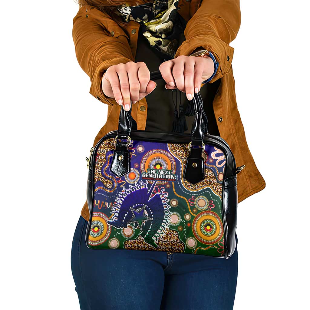 Indigenous Naidoc Week 2025 Shoulder Handbag Aboriginal and Torres Strait Islands Dhari Mask