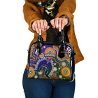 Indigenous Naidoc Week 2025 Shoulder Handbag Aboriginal and Torres Strait Islands Dhari Mask