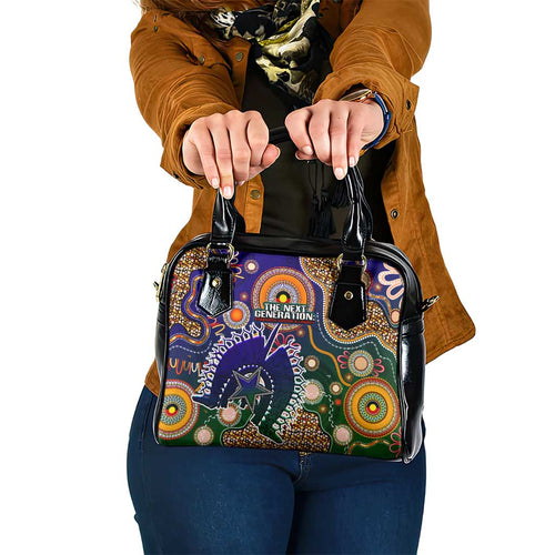 Indigenous Naidoc Week 2025 Shoulder Handbag Aboriginal and Torres Strait Islands Dhari Mask