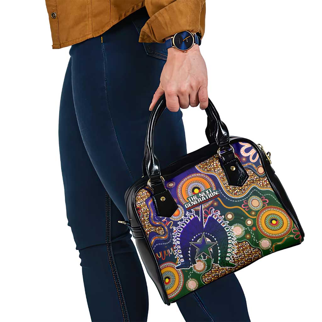 Indigenous Naidoc Week 2025 Shoulder Handbag Aboriginal and Torres Strait Islands Dhari Mask
