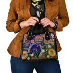 Indigenous Naidoc Week 2025 Shoulder Handbag Aboriginal and Torres Strait Islands Dhari Mask