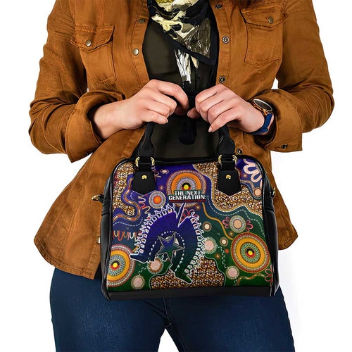 Indigenous Naidoc Week 2025 Shoulder Handbag Aboriginal and Torres Strait Islands Dhari Mask
