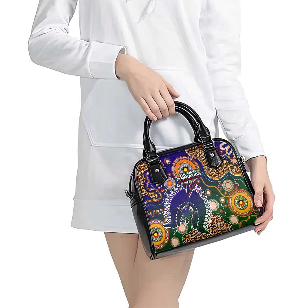 Indigenous Naidoc Week 2025 Shoulder Handbag Aboriginal and Torres Strait Islands Dhari Mask
