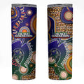 Indigenous Naidoc Week 2025 Skinny Tumbler Aboriginal and Torres Strait Islands Dhari Mask