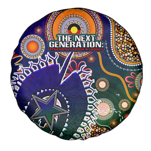 Indigenous Naidoc Week 2025 Spare Tire Cover Aboriginal and Torres Strait Islands Dhari Mask