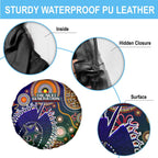 Indigenous Naidoc Week 2025 Spare Tire Cover Aboriginal and Torres Strait Islands Dhari Mask