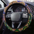 Indigenous Naidoc Week 2025 Steering Wheel Cover Aboriginal and Torres Strait Islands Dhari Mask