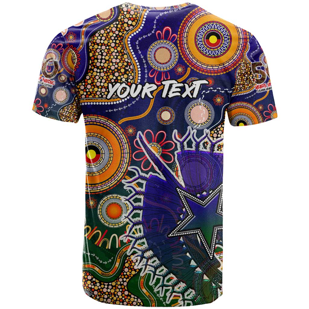 Personalised Indigenous Naidoc Week 2025 T Shirt Aboriginal and Torres Strait Islands Dhari Mask