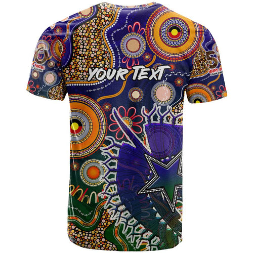 Personalised Indigenous Naidoc Week 2025 T Shirt Aboriginal and Torres Strait Islands Dhari Mask