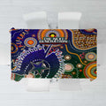 Indigenous Naidoc Week 2025 Tablecloth Aboriginal and Torres Strait Islands Dhari Mask