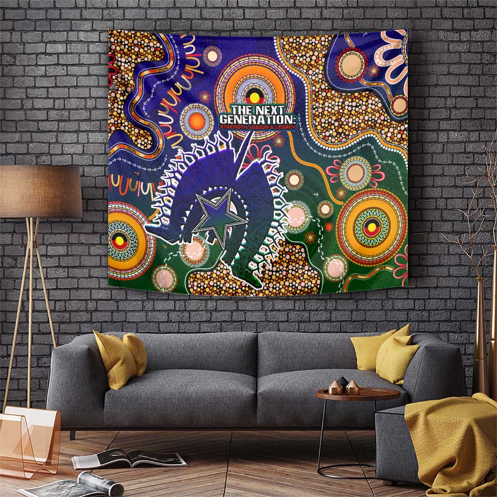 Indigenous Naidoc Week 2025 Tapestry Aboriginal and Torres Strait Islands Dhari Mask