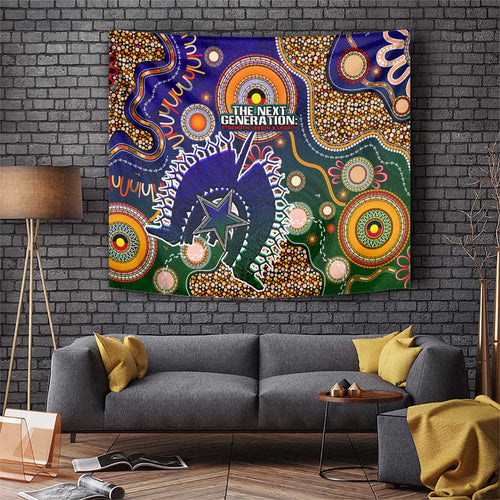 Indigenous Naidoc Week 2025 Tapestry Aboriginal and Torres Strait Islands Dhari Mask