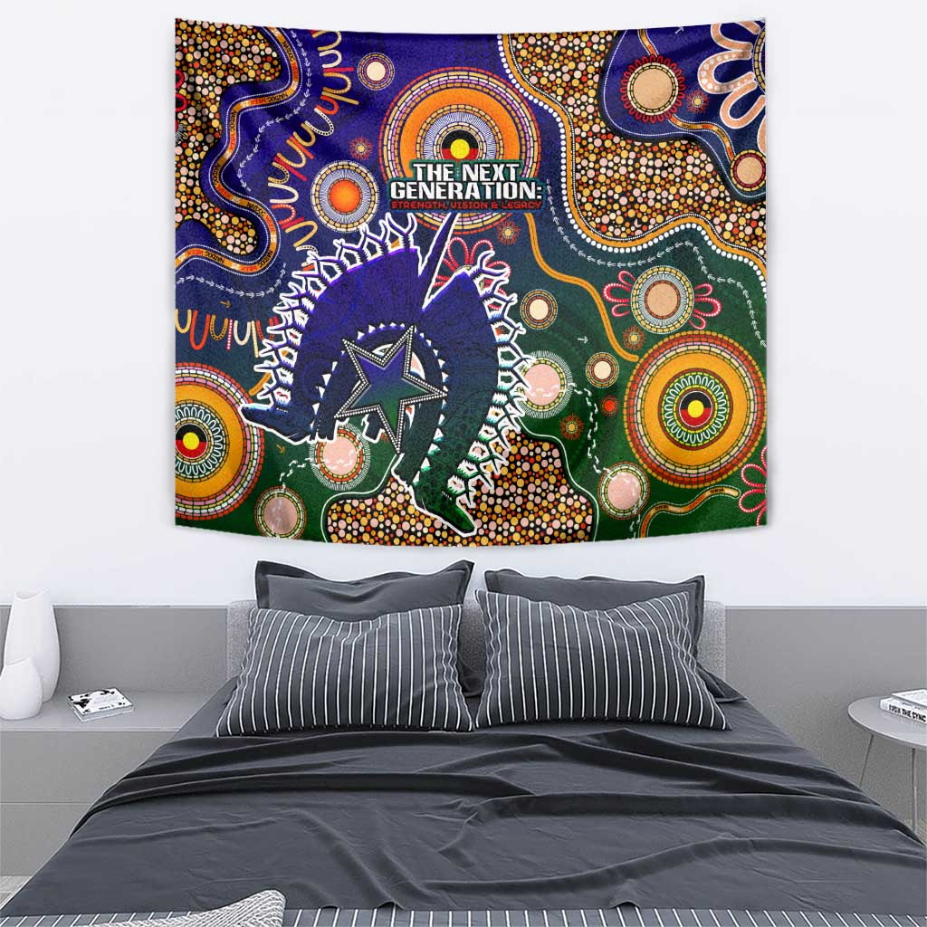 Indigenous Naidoc Week 2025 Tapestry Aboriginal and Torres Strait Islands Dhari Mask