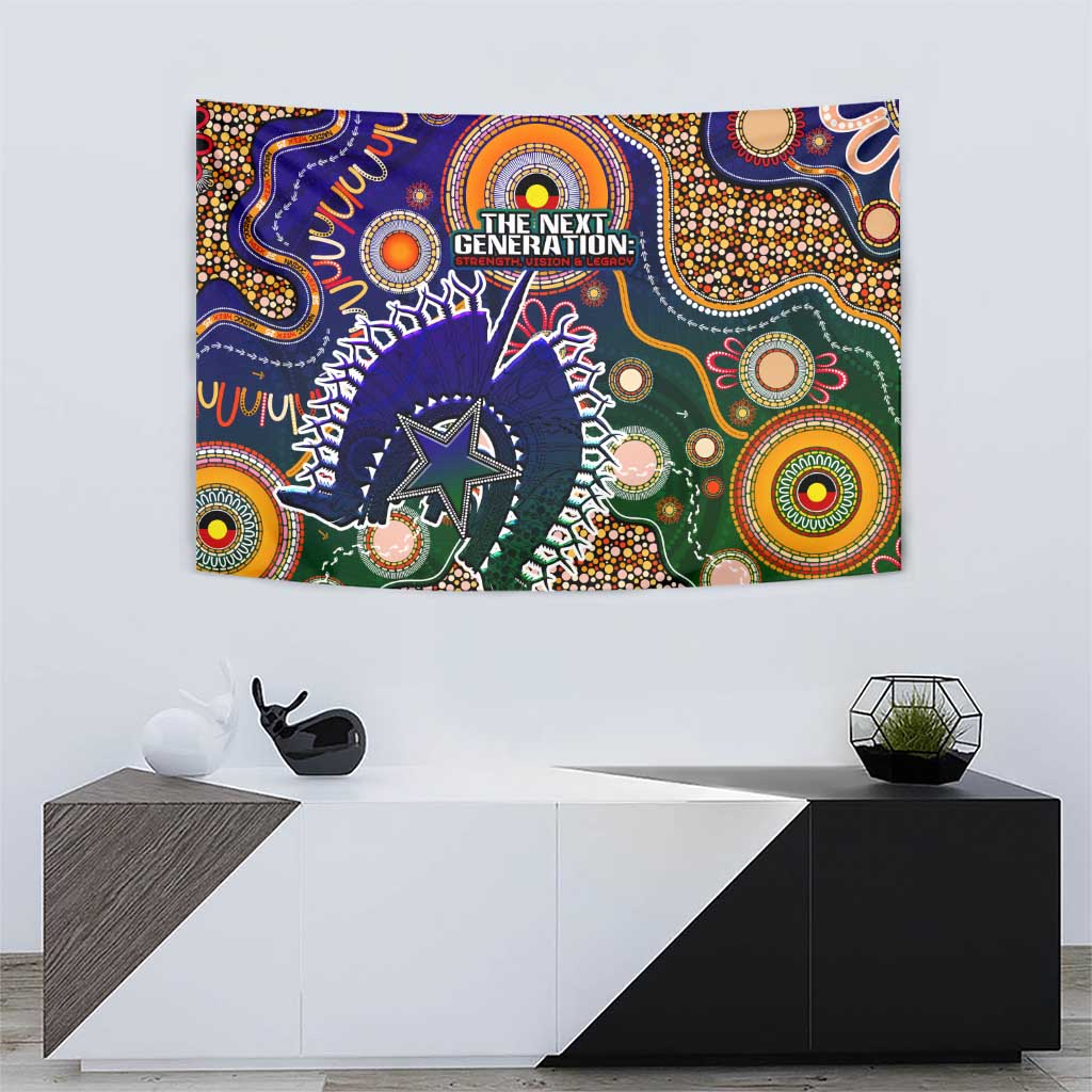 Indigenous Naidoc Week 2025 Tapestry Aboriginal and Torres Strait Islands Dhari Mask
