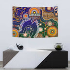 Indigenous Naidoc Week 2025 Tapestry Aboriginal and Torres Strait Islands Dhari Mask