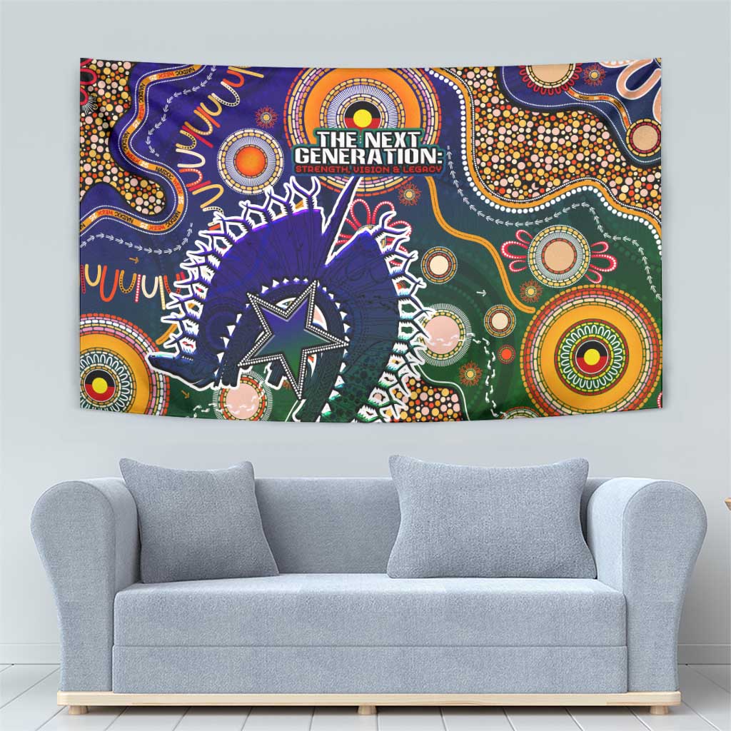 Indigenous Naidoc Week 2025 Tapestry Aboriginal and Torres Strait Islands Dhari Mask