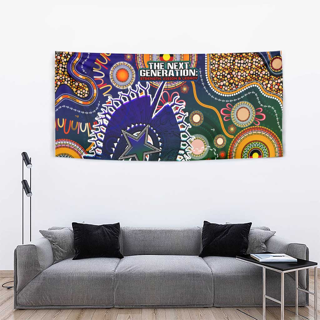 Indigenous Naidoc Week 2025 Tapestry Aboriginal and Torres Strait Islands Dhari Mask