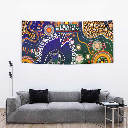 Indigenous Naidoc Week 2025 Tapestry Aboriginal and Torres Strait Islands Dhari Mask