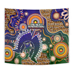 Indigenous Naidoc Week 2025 Tapestry Aboriginal and Torres Strait Islands Dhari Mask