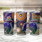 Indigenous Naidoc Week 2025 Tumbler Cup Aboriginal and Torres Strait Islands Dhari Mask