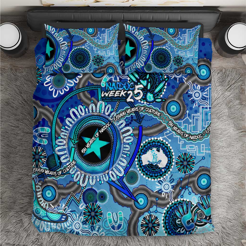 Naidoc 2025 Paint The Future Bedding Set 50 Years of Naidoc - Aboriginal Art