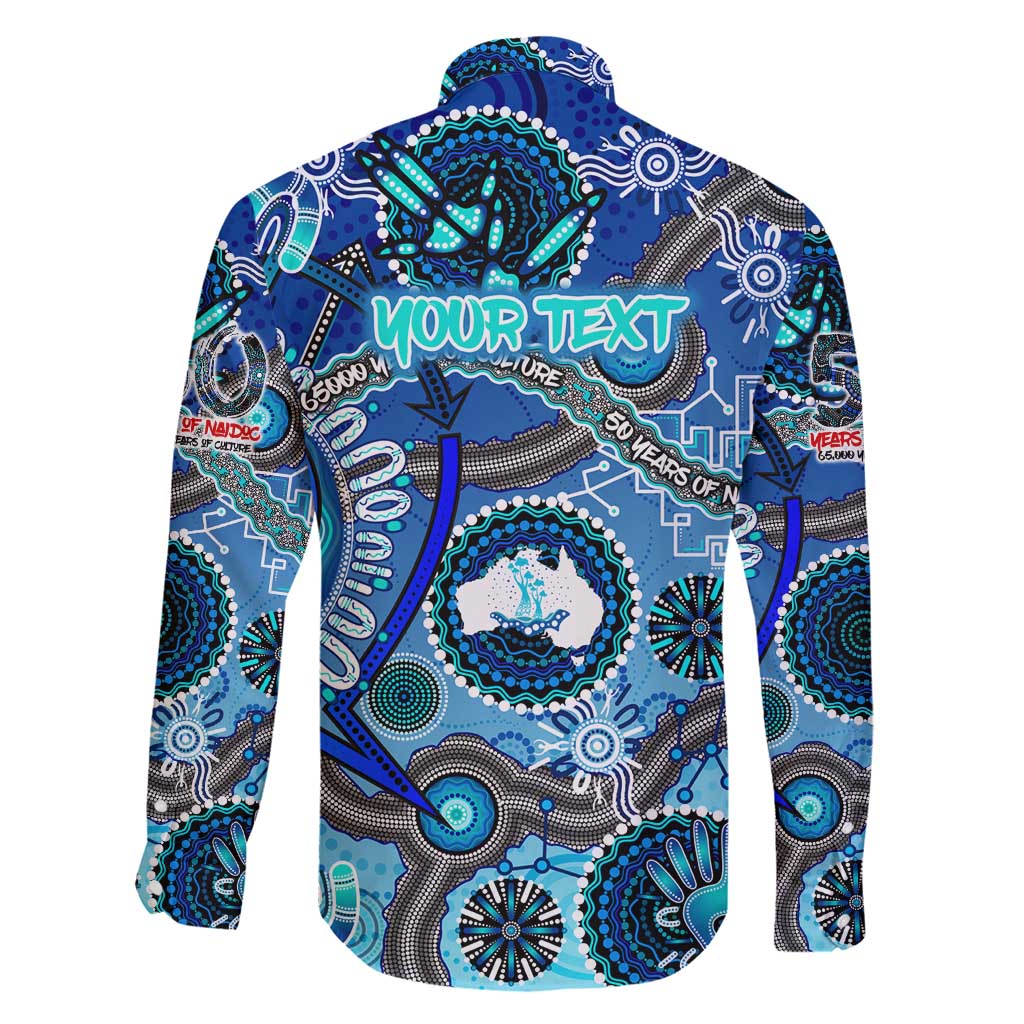 Personalised Naidoc 2025 Paint The Future Family Matching Summer Maxi Dress and Hawaiian Shirt 50 Years of Naidoc - Aboriginal Art