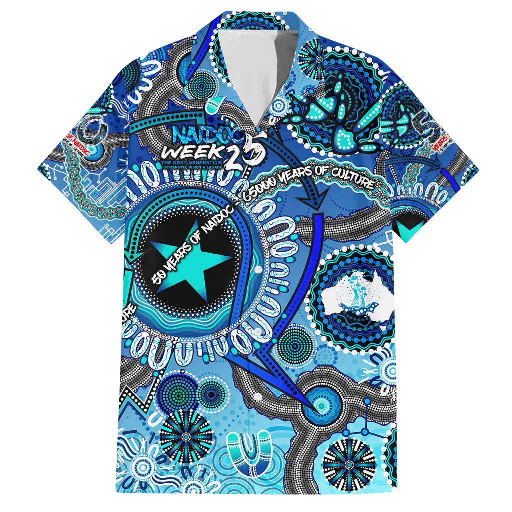 Personalised Naidoc 2025 Paint The Future Family Matching Tank Maxi Dress and Hawaiian Shirt 50 Years of Naidoc - Aboriginal Art