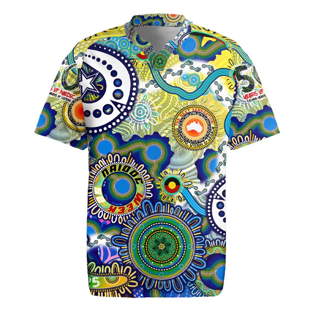 Personalised Naidoc Week 2025 Echo Australia Rugby Jersey Aboriginal Personalised naidoc week 2025 echo australia rugby jersey aboriginal