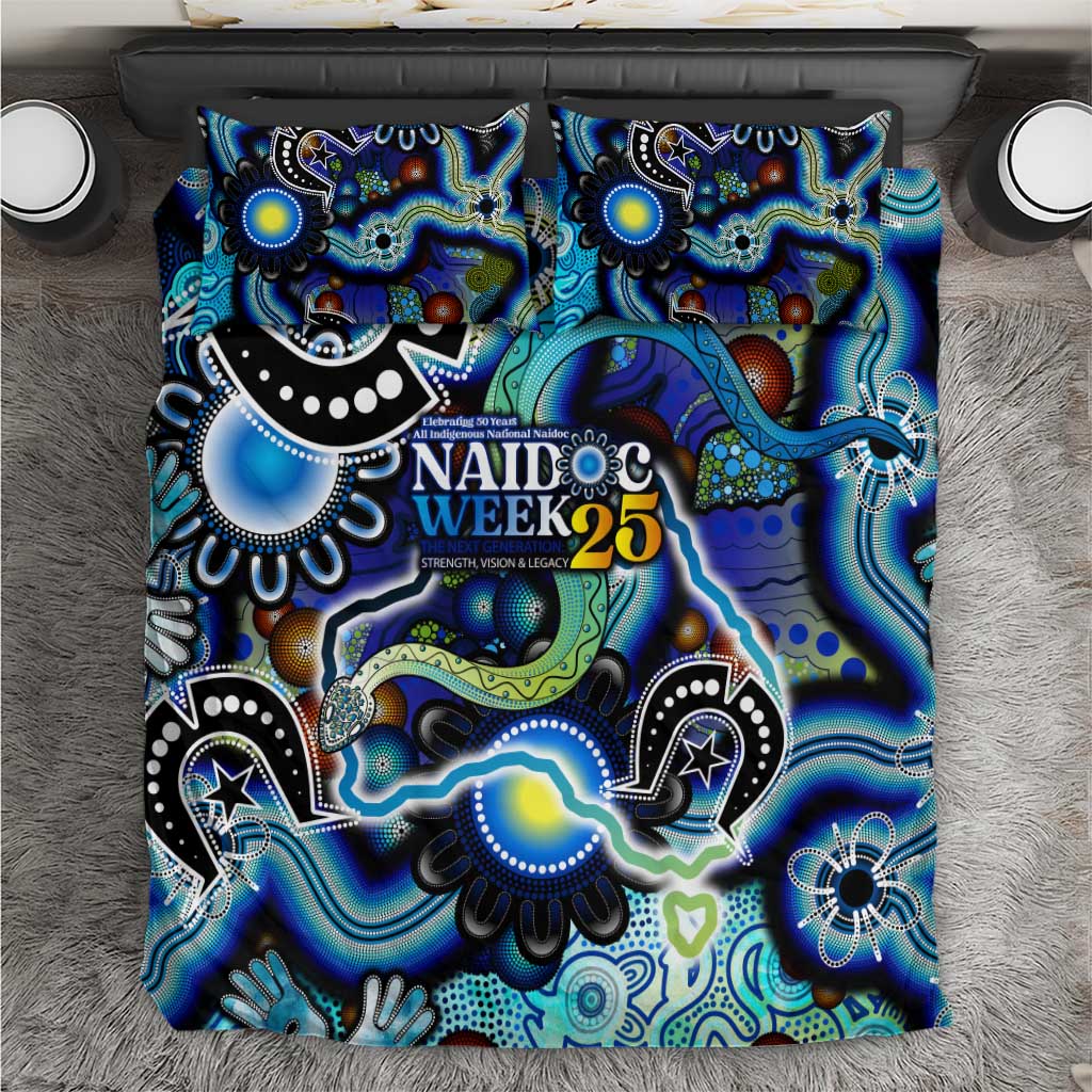 Carved in Culture Naidoc Week 2025 Bedding Set Aboriginal Indigenous Art