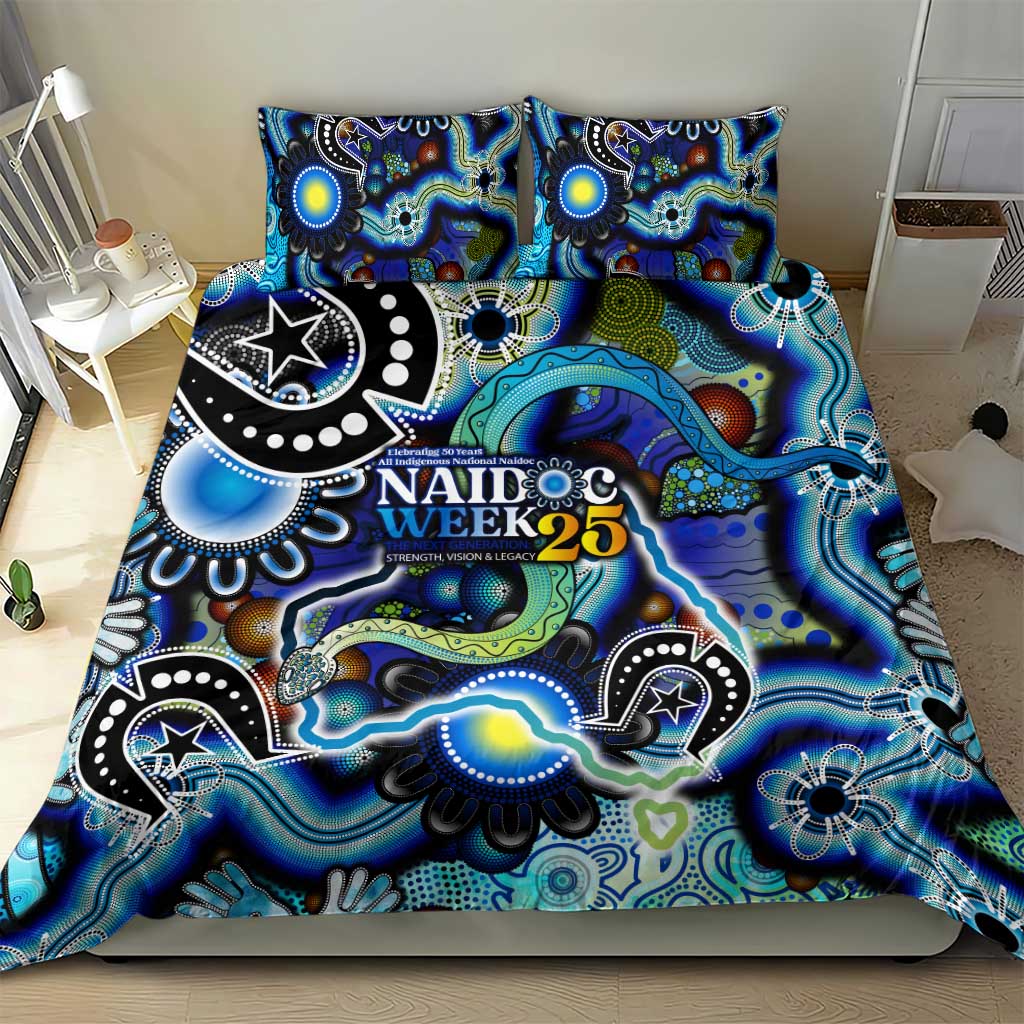 Carved in Culture Naidoc Week 2025 Bedding Set Aboriginal Indigenous Art