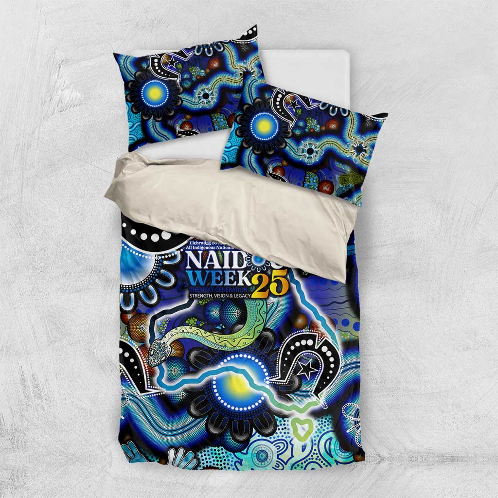 Carved in Culture Naidoc Week 2025 Bedding Set Aboriginal Indigenous Art