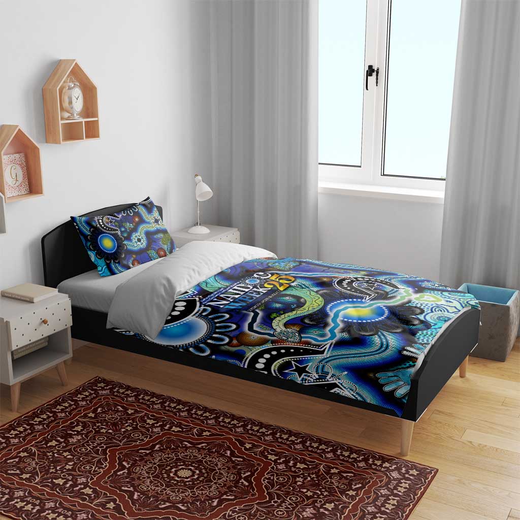 Carved in Culture Naidoc Week 2025 Bedding Set Aboriginal Indigenous Art