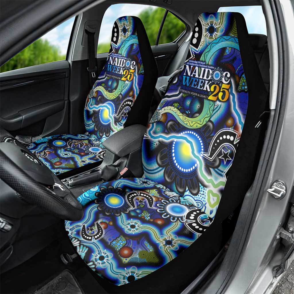 Carved in Culture Naidoc Week 2025 Car Seat Cover Aboriginal Indigenous Art