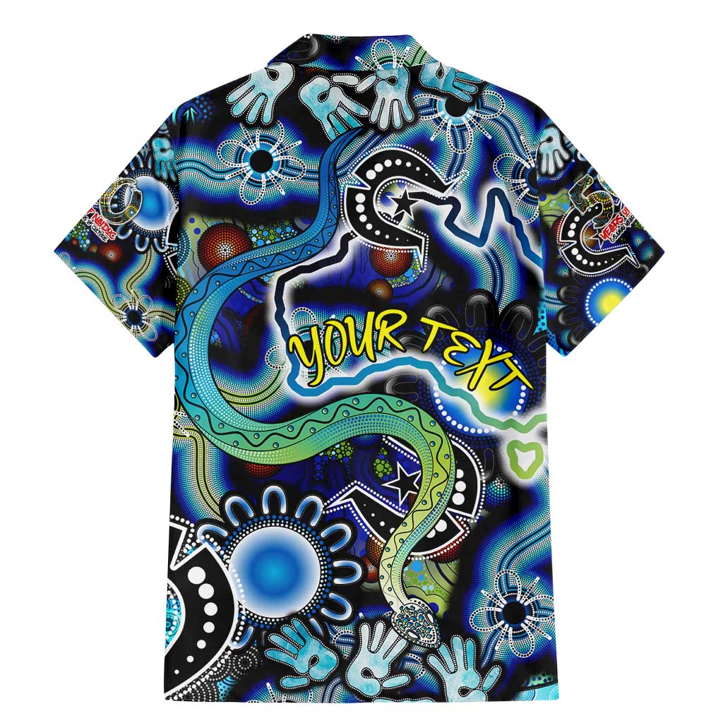 Personalised Carved in Culture Naidoc Week 2025 Family Matching Mermaid Dress and Hawaiian Shirt Aboriginal Indigenous Art