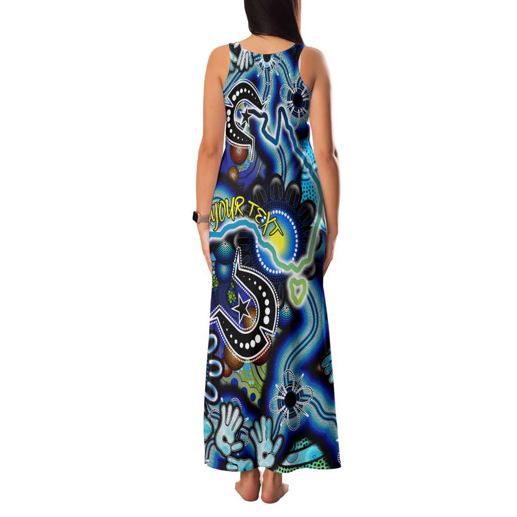 Personalised Carved in Culture Naidoc Week 2025 Family Matching Tank Maxi Dress and Hawaiian Shirt Aboriginal Indigenous Art