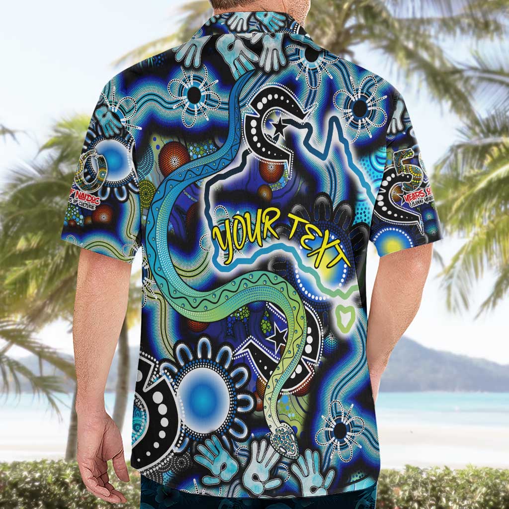 Personalised Carved in Culture Naidoc Week 2025 Hawaiian Shirt Aboriginal Indigenous Art