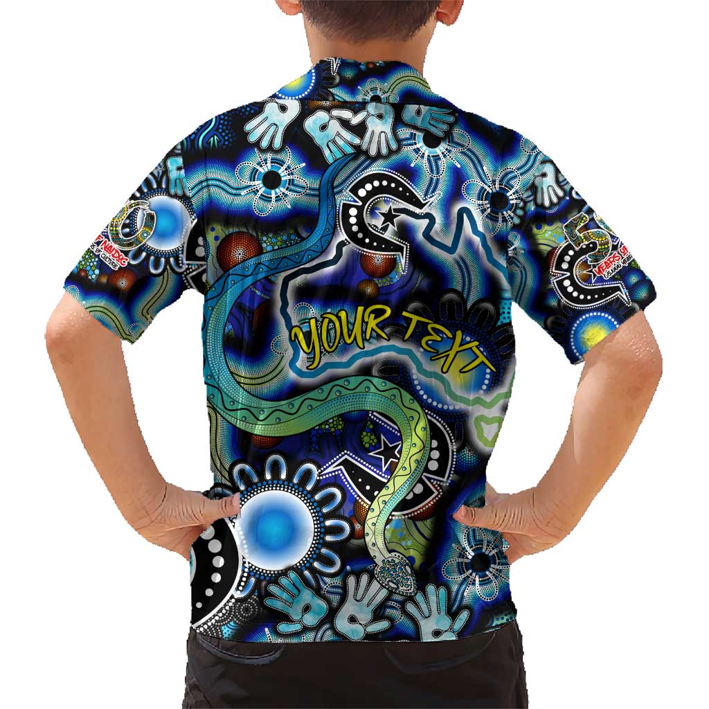 Personalised Carved in Culture Naidoc Week 2025 Hawaiian Shirt Aboriginal Indigenous Art