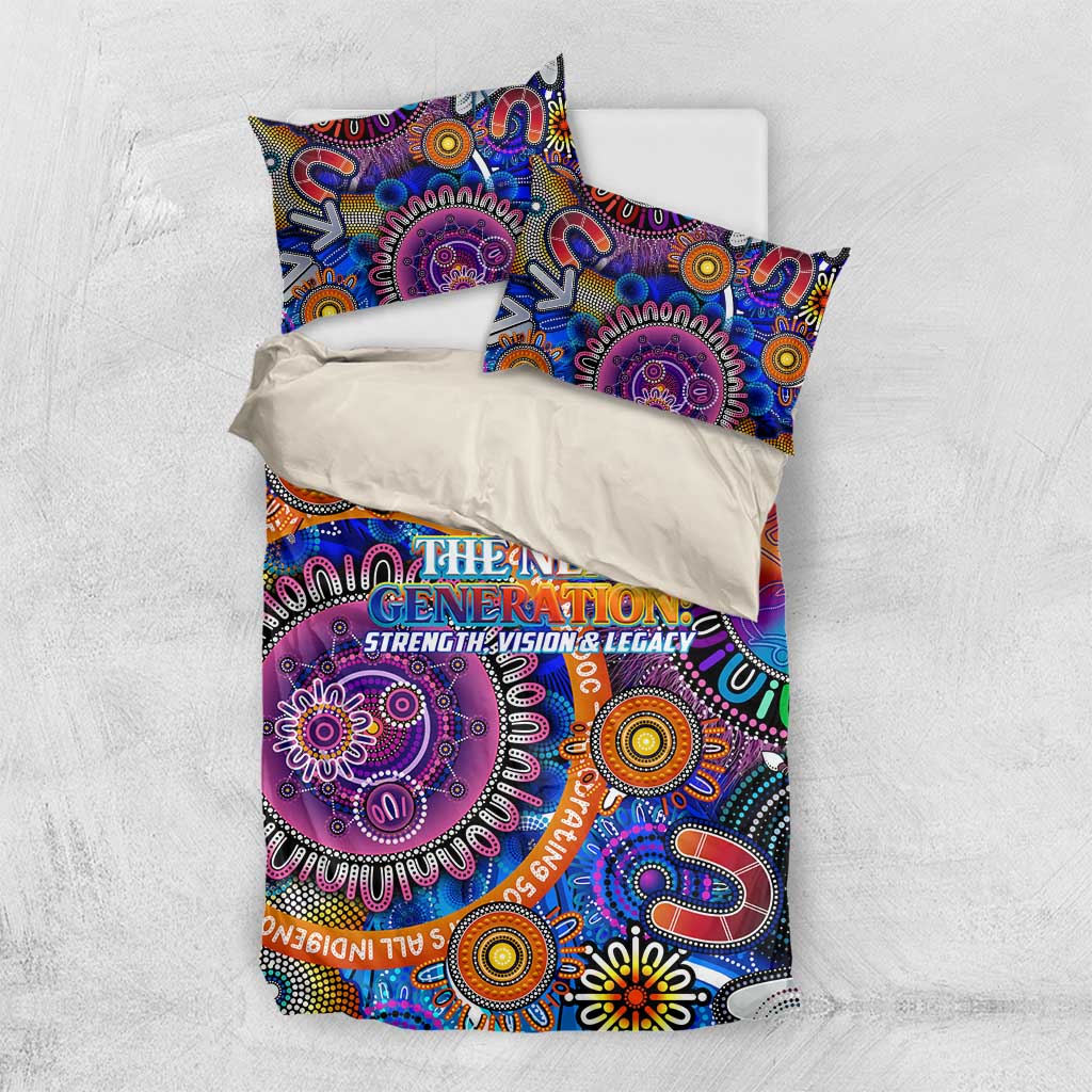 NAIDOC 2025 The Next Generation Bedding Set Celebrating 50 Years Naidoc Aboriginal Colorful