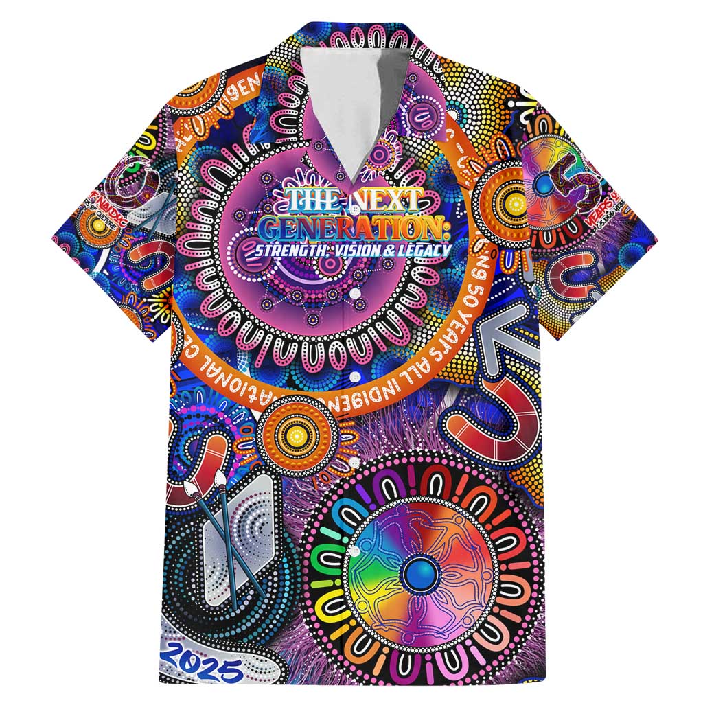 Personalised NAIDOC 2025 The Next Generation Family Matching Mermaid Dress and Hawaiian Shirt Celebrating 50 Years Naidoc Aboriginal Colorful