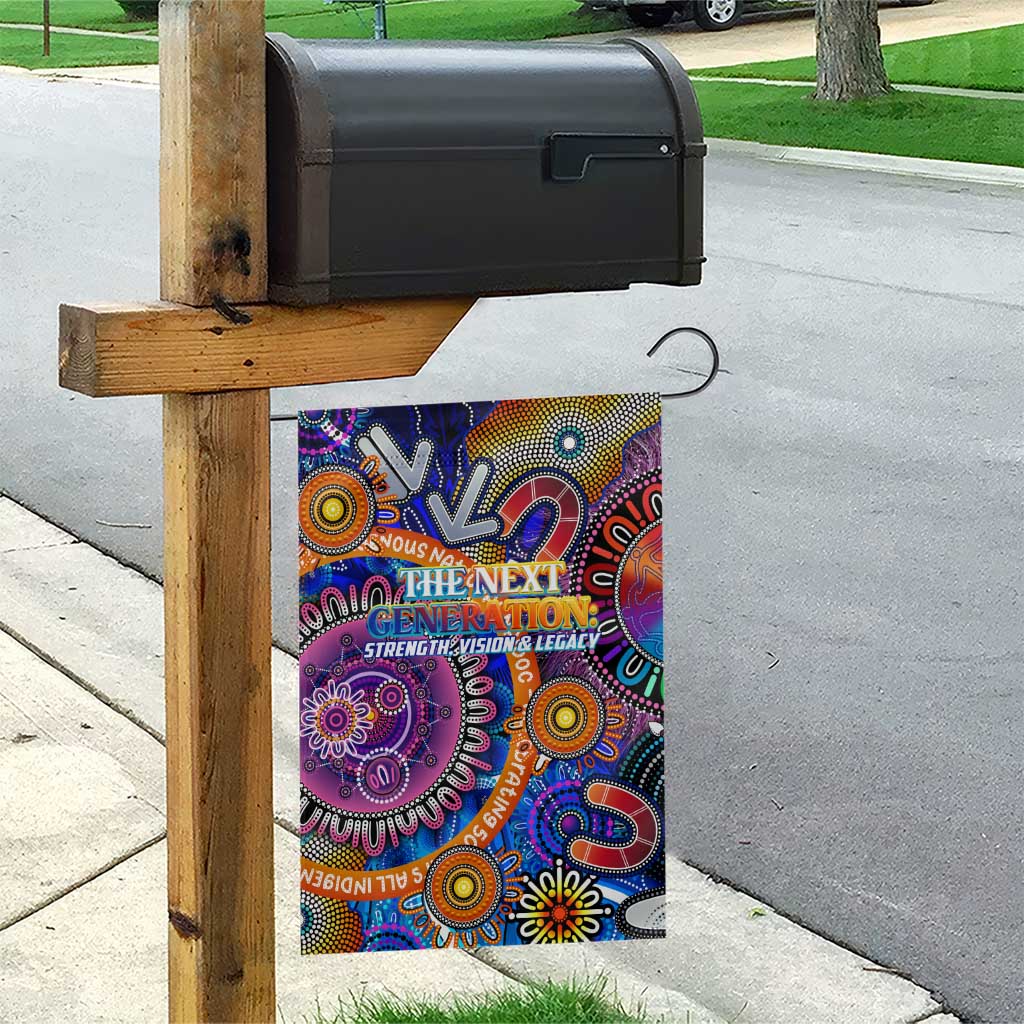NAIDOC 2025 The Next Generation Garden Flag Celebrating 50 Years Naidoc Aboriginal Colorful