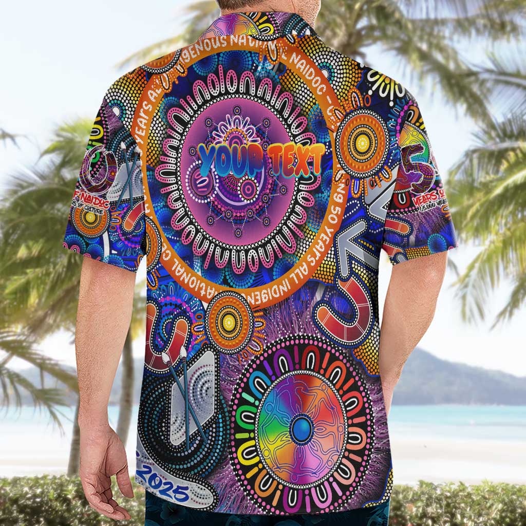 Personalised NAIDOC 2025 The Next Generation Hawaiian Shirt Celebrating 50 Years Naidoc Aboriginal Colorful