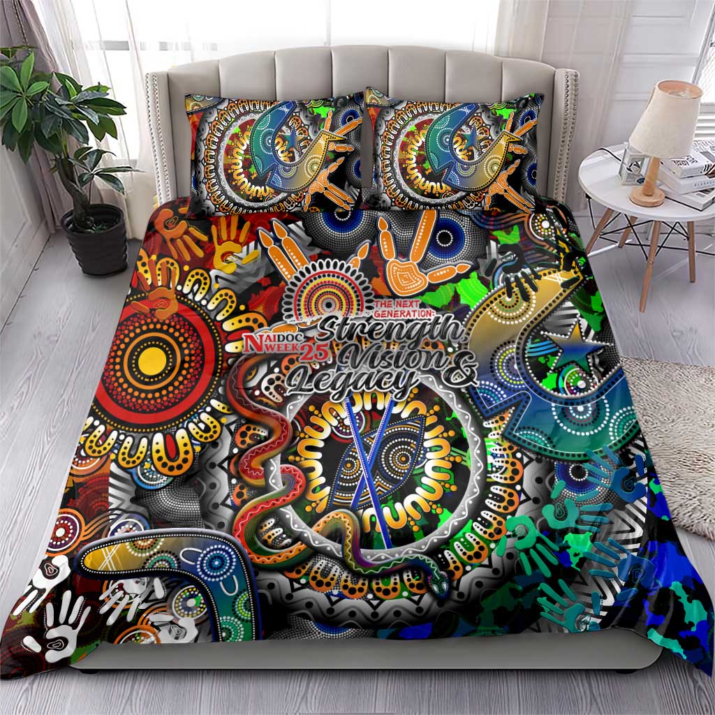 Naidoc Week 2025 Don't Forget Roots Bedding Set 50 Years of Naidoc, 65000 Years of Culture
