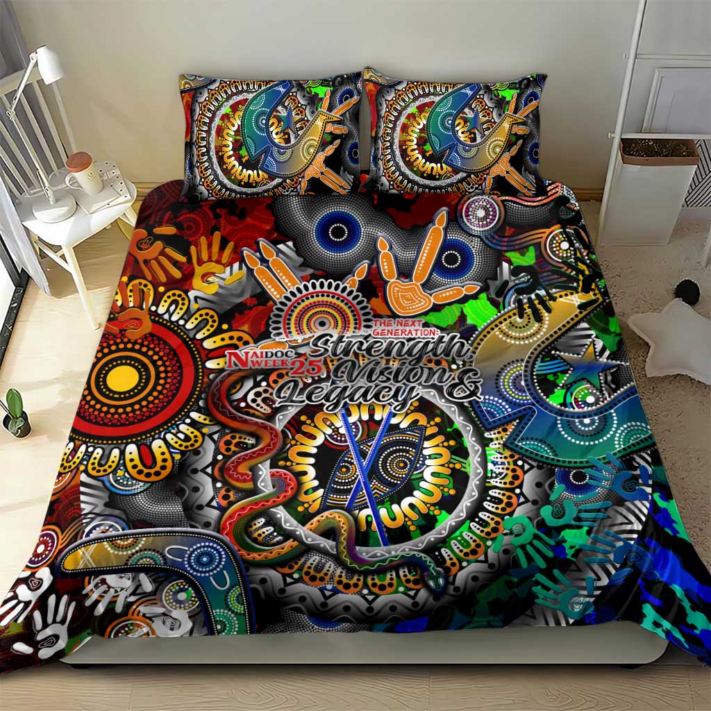 Naidoc Week 2025 Don't Forget Roots Bedding Set 50 Years of Naidoc, 65000 Years of Culture
