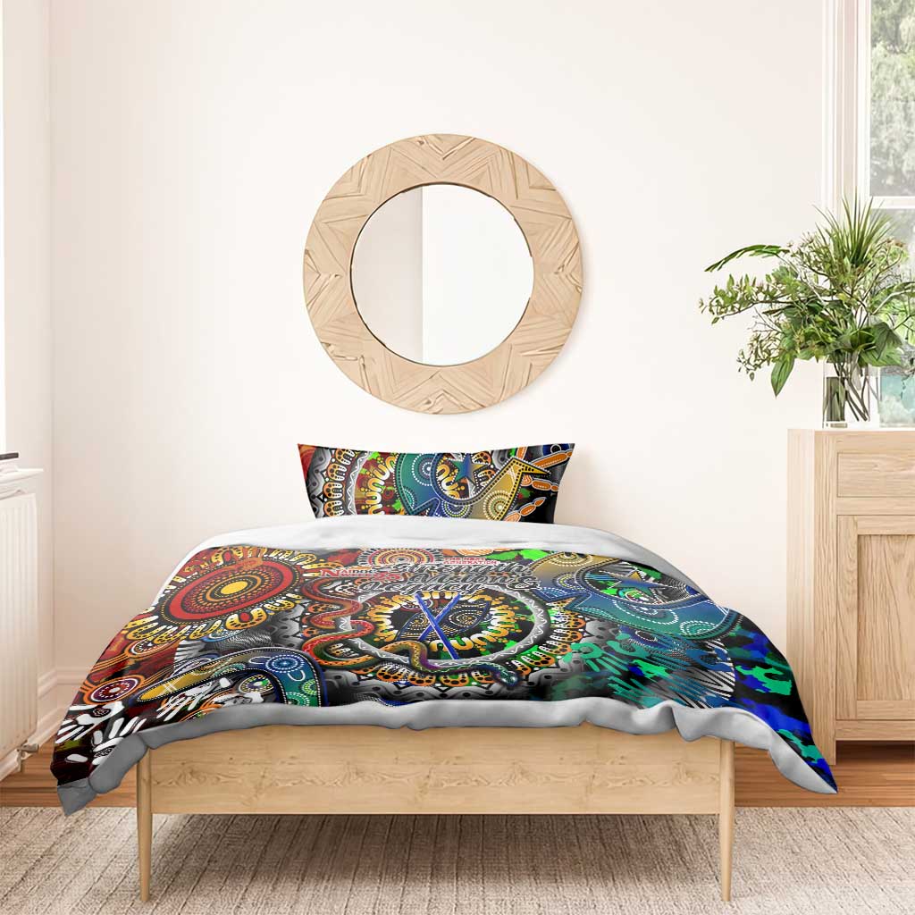 Naidoc Week 2025 Don't Forget Roots Bedding Set 50 Years of Naidoc, 65000 Years of Culture