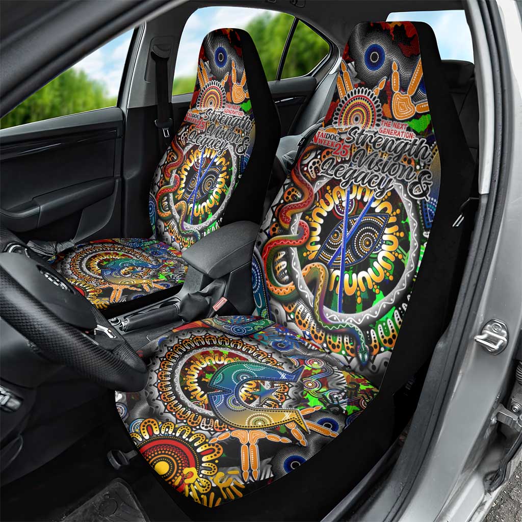 Naidoc Week 2025 Don't Forget Roots Car Seat Cover 50 Years of Naidoc, 65000 Years of Culture