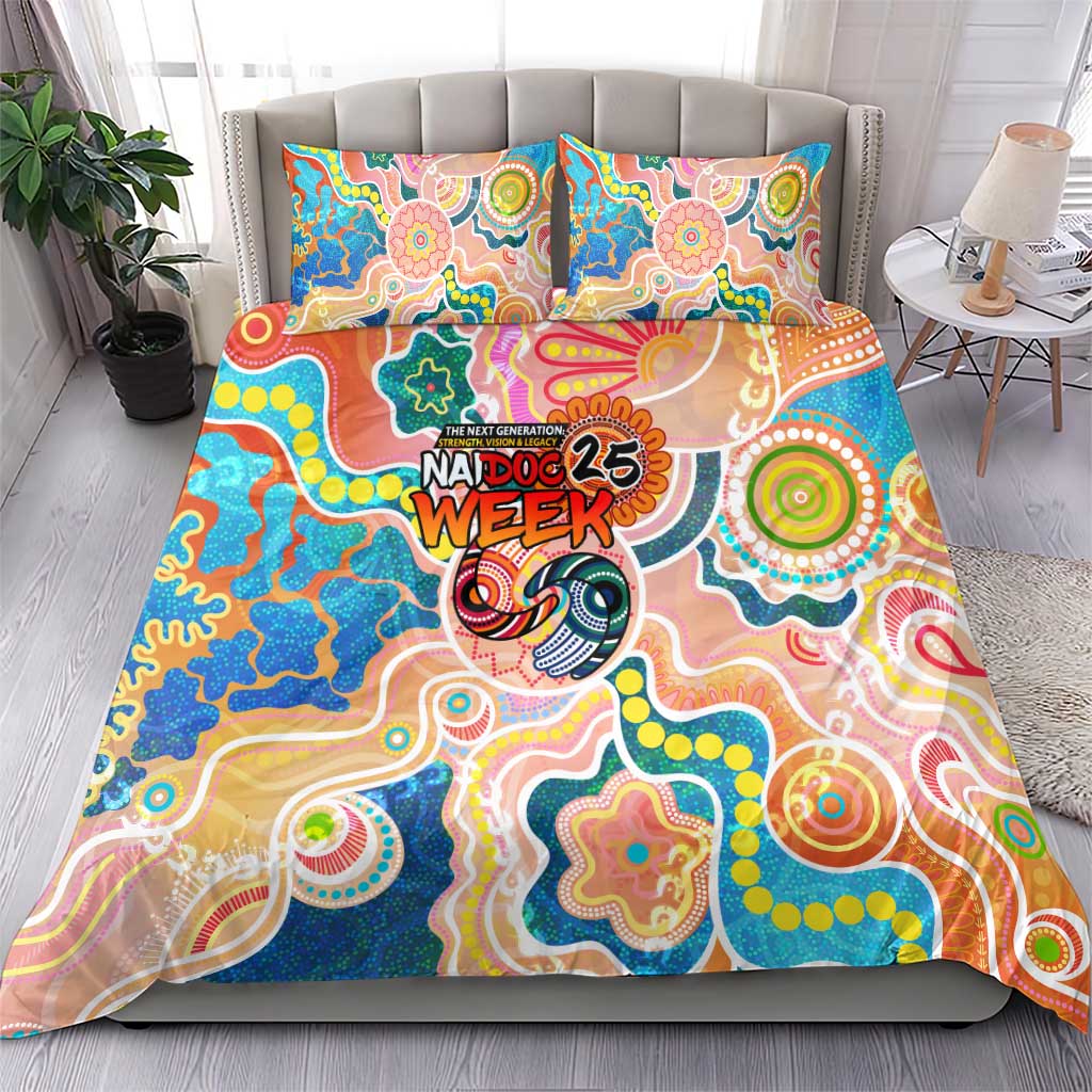 Naidoc 2025 Where Culture Walks the Runway Bedding Set Aboriginal Indigenous Art