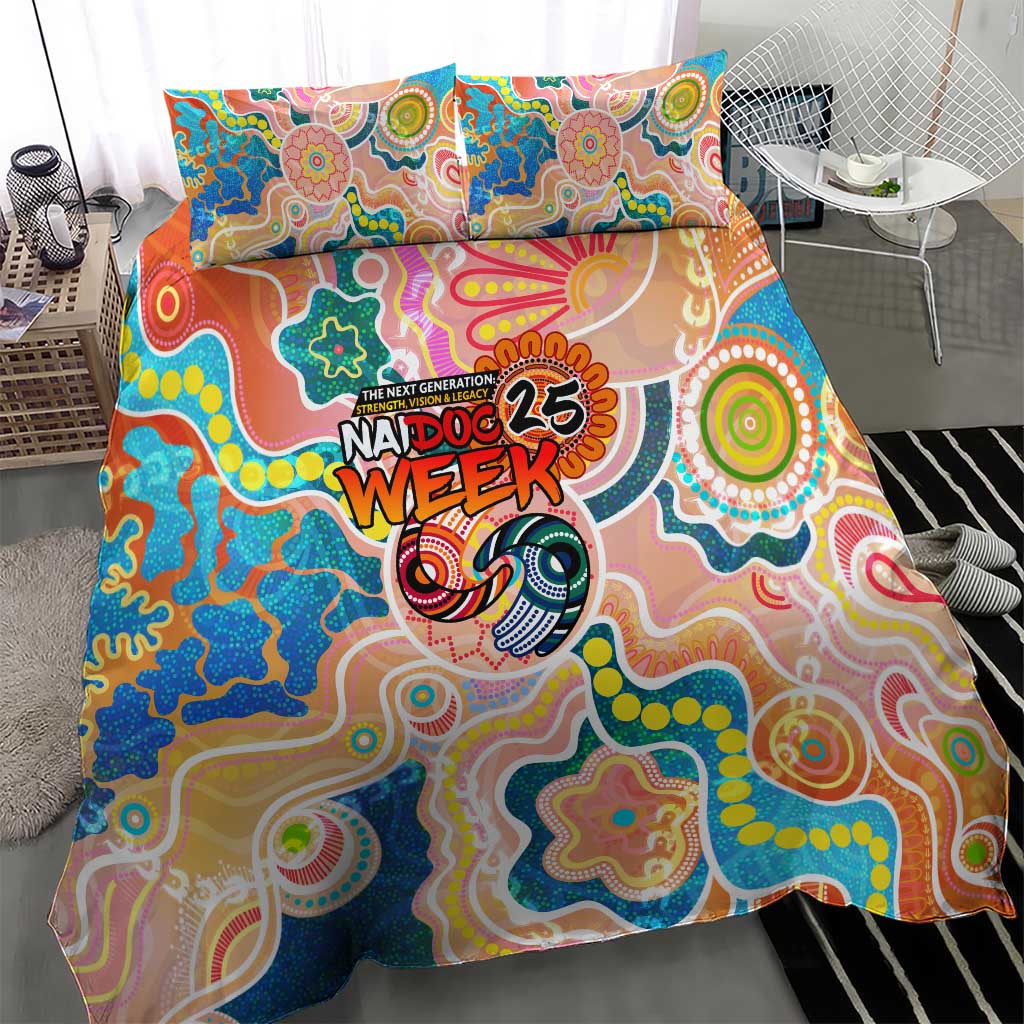 Naidoc 2025 Where Culture Walks the Runway Bedding Set Aboriginal Indigenous Art