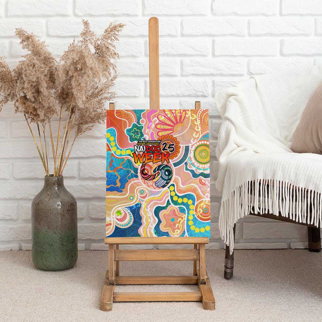 Naidoc 2025 Where Culture Walks the Runway Canvas Wall Art Aboriginal Indigenous Art