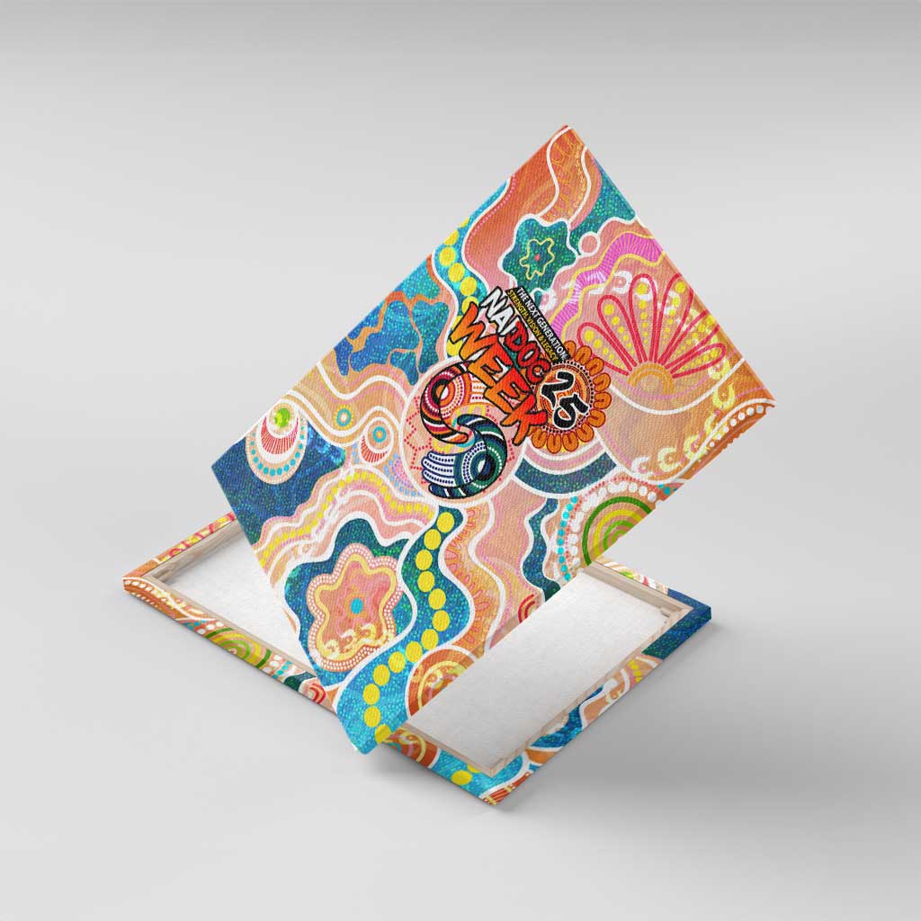 Naidoc 2025 Where Culture Walks the Runway Canvas Wall Art Aboriginal Indigenous Art